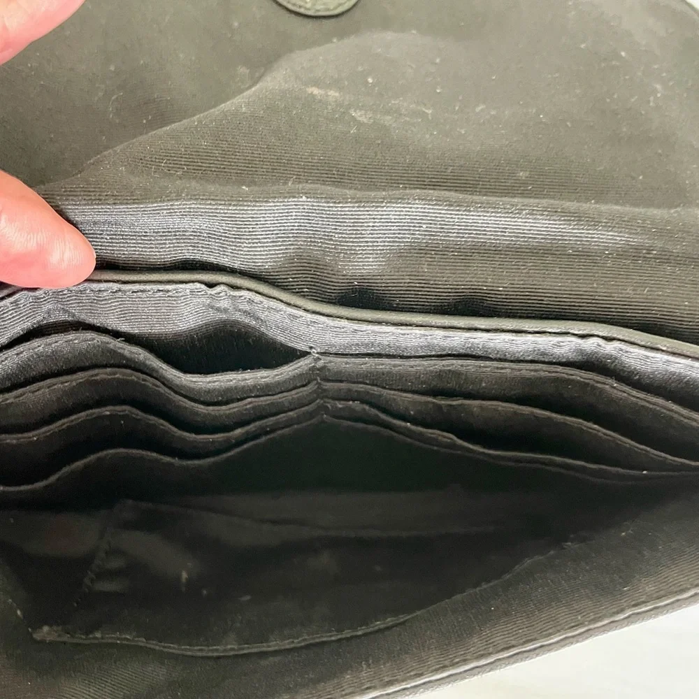 Coach Black Leather Wristlet with Detachable Strap. Great condition. - Picture 3 of 8